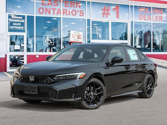 2026 Honda Civic Sedan Hybrid 2026 Crystal Black Pearl