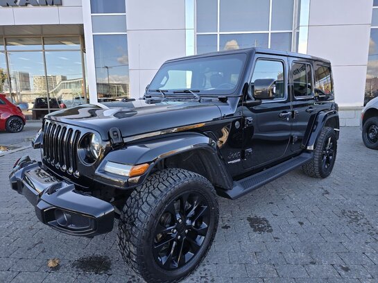 2022 JEEP WRANGLER UNLIMITED HIGH ALTITUDE 2022 Black