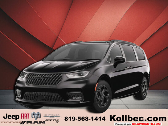 Chrysler Pacifica Hybrid 2024 2024 Couche nacrée cristal noir étincelant Chrysler Pacifica Hybrid 2024 2024 Couche nacrée cristal noir étincelant