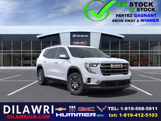 GMC Acadia 2025 2025 Blanc sommet GMC Acadia 2025 2025 Blanc sommet