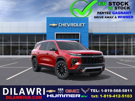 Chevrolet Traverse 2025 2025 Teinte rouge éclatant Chevrolet Traverse 2025 2025 Teinte rouge éclatant