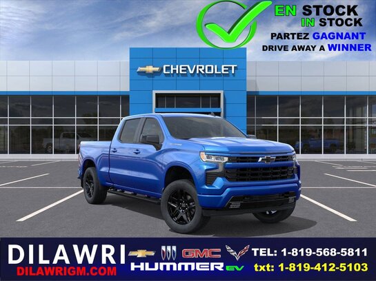 Chevrolet Silverado 1500 2025 2025 Bleu déferlante métallisé Chevrolet Silverado 1500 2025 2025 Bleu déferlante métallisé