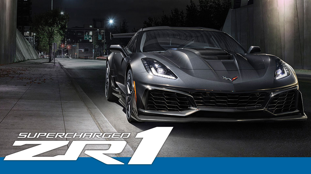 Corvette zr1 2019 grise